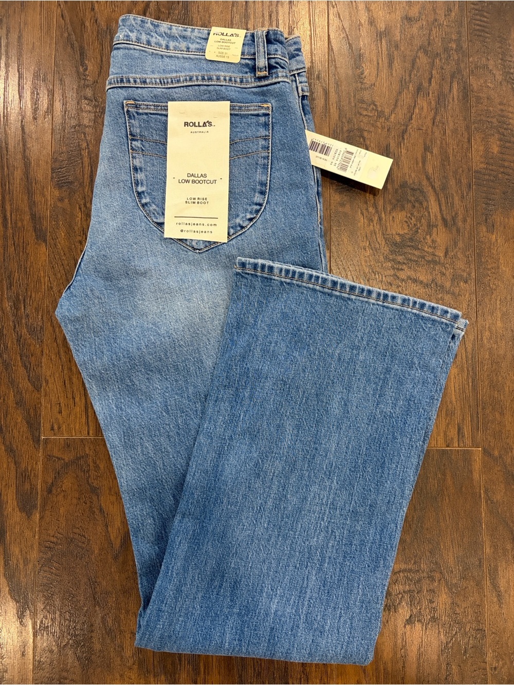 NWT ROLLA'S women’s Dallas Low Bootcut Jeans
